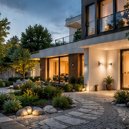 Symbolbild: Ein gepflegtes Zuhause mit Garten